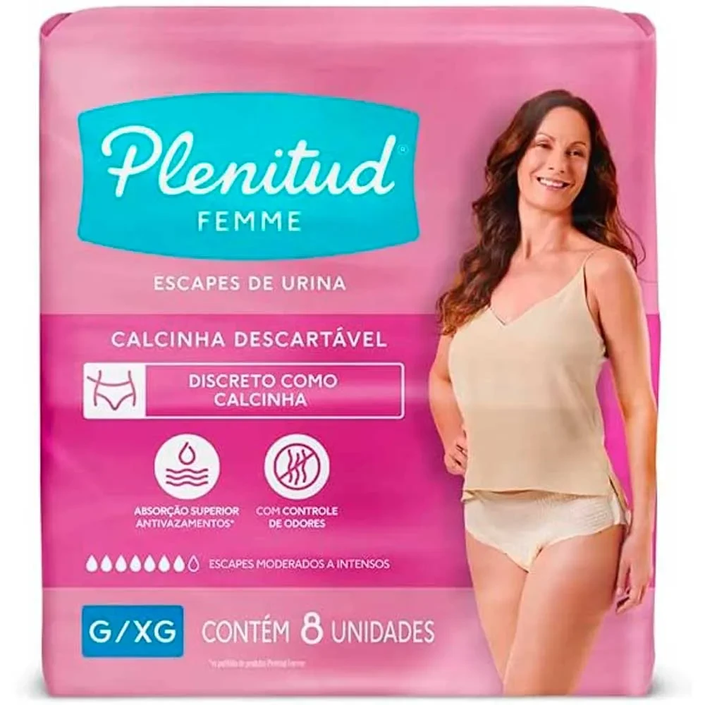 PLENITUD R. INT. FEMENINA G/XG X 8