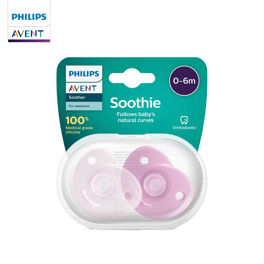 AVENT CHUPETE SOOTHIE LISO 0-6 NENA