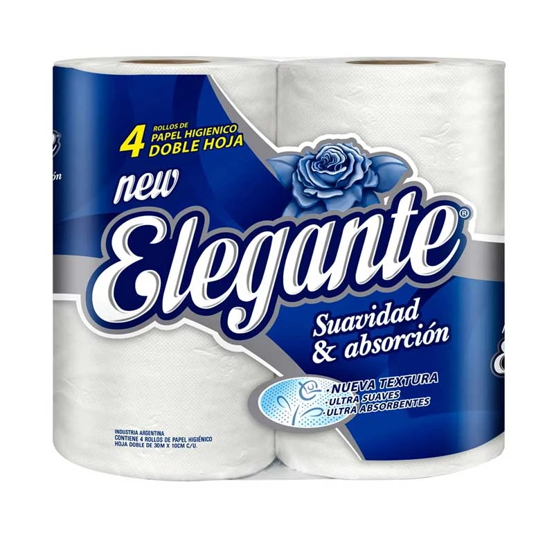 ELEGANTE PH  HOJA DOBLE  AZUL