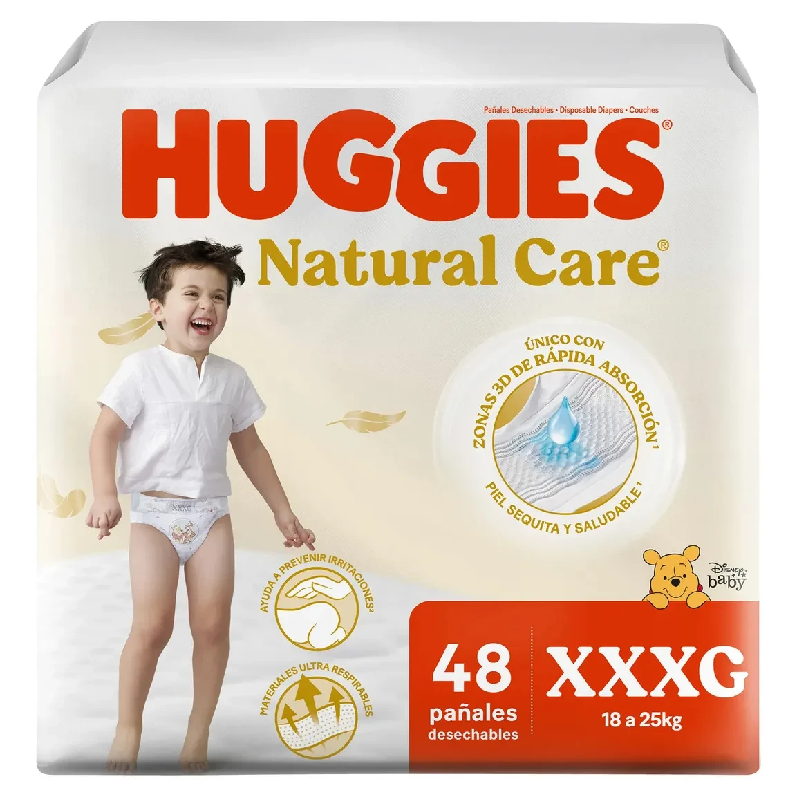 HUGGIES SUPREME XXXG 48 + TOALLITAS