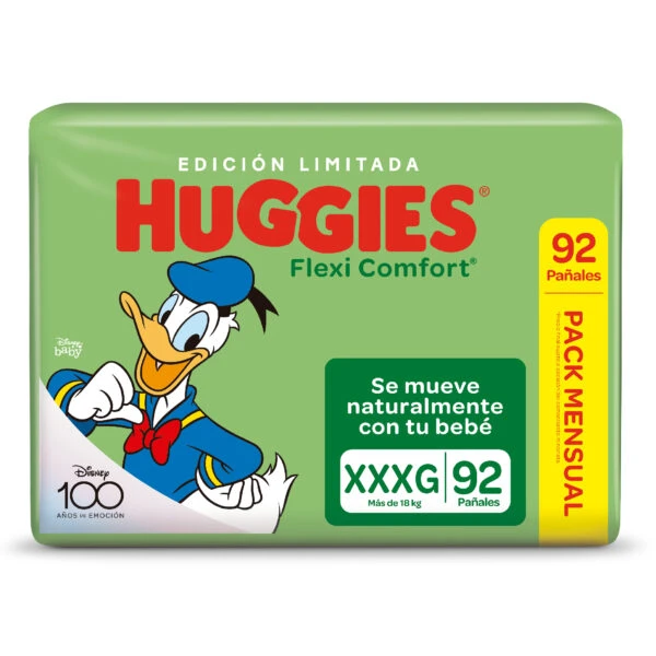 HUGGIES VERDE MENSUAL XXX6 92