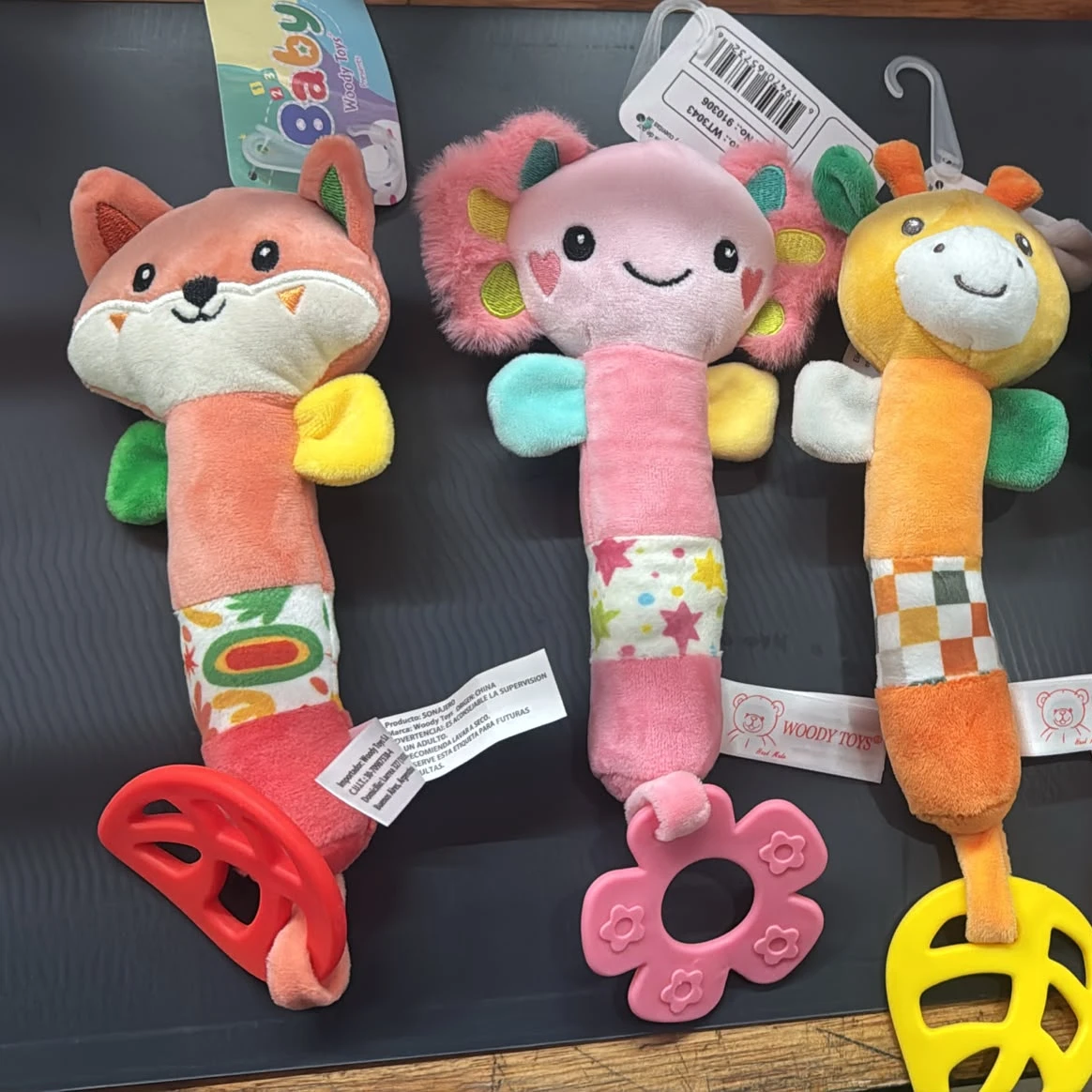 SONAJERO ANIMALITOS CON MORDISCO